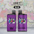 Igetbar 3500 Puff Pengisian ulang koil mesh sekali pakai